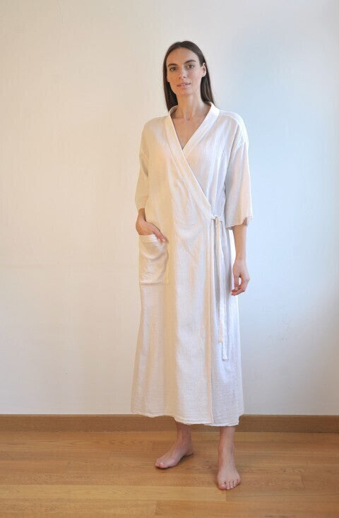 Loom.ist Sile Kimono - Off-White