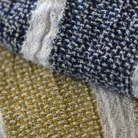 Loom.ist Gauze Cotton Striped Turkish Towel - Grey