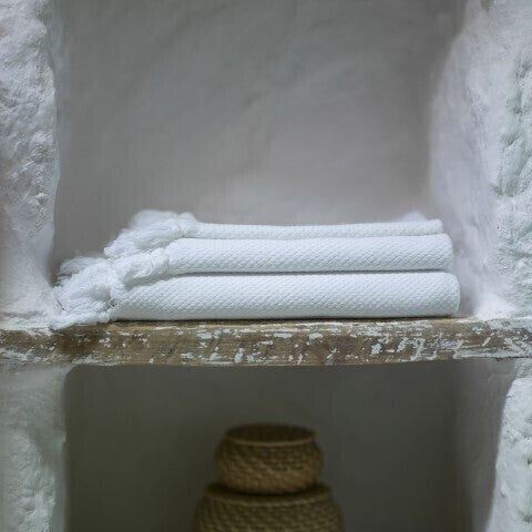 Loom.ist Pamukkale Towels - White