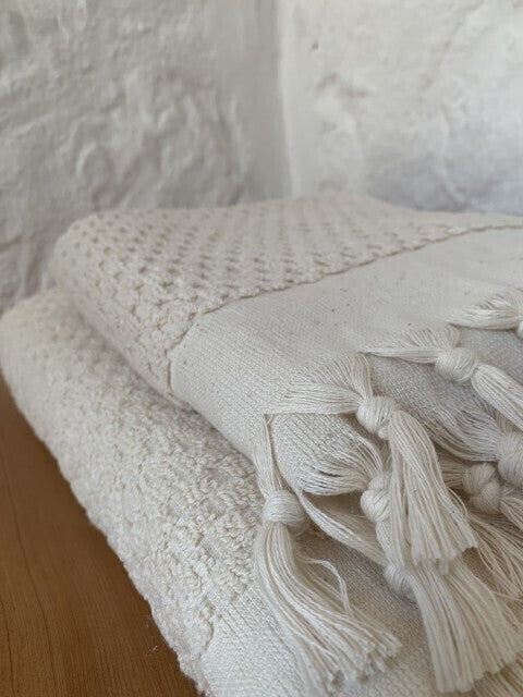 Loom.ist Dotted Terry Towel - Natural