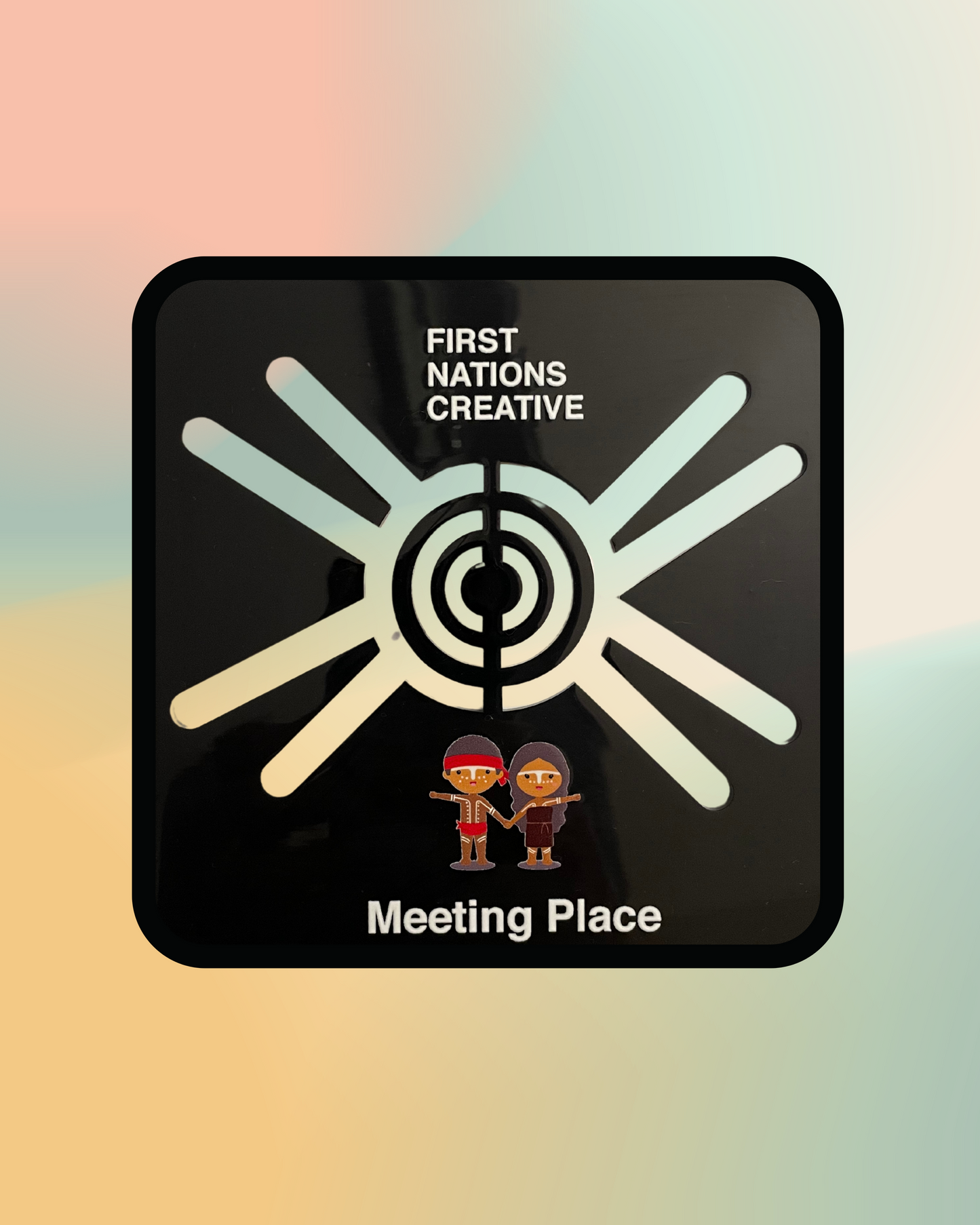 First Nations Creative - Aboriginal Symbol Stencils - Meeting Place