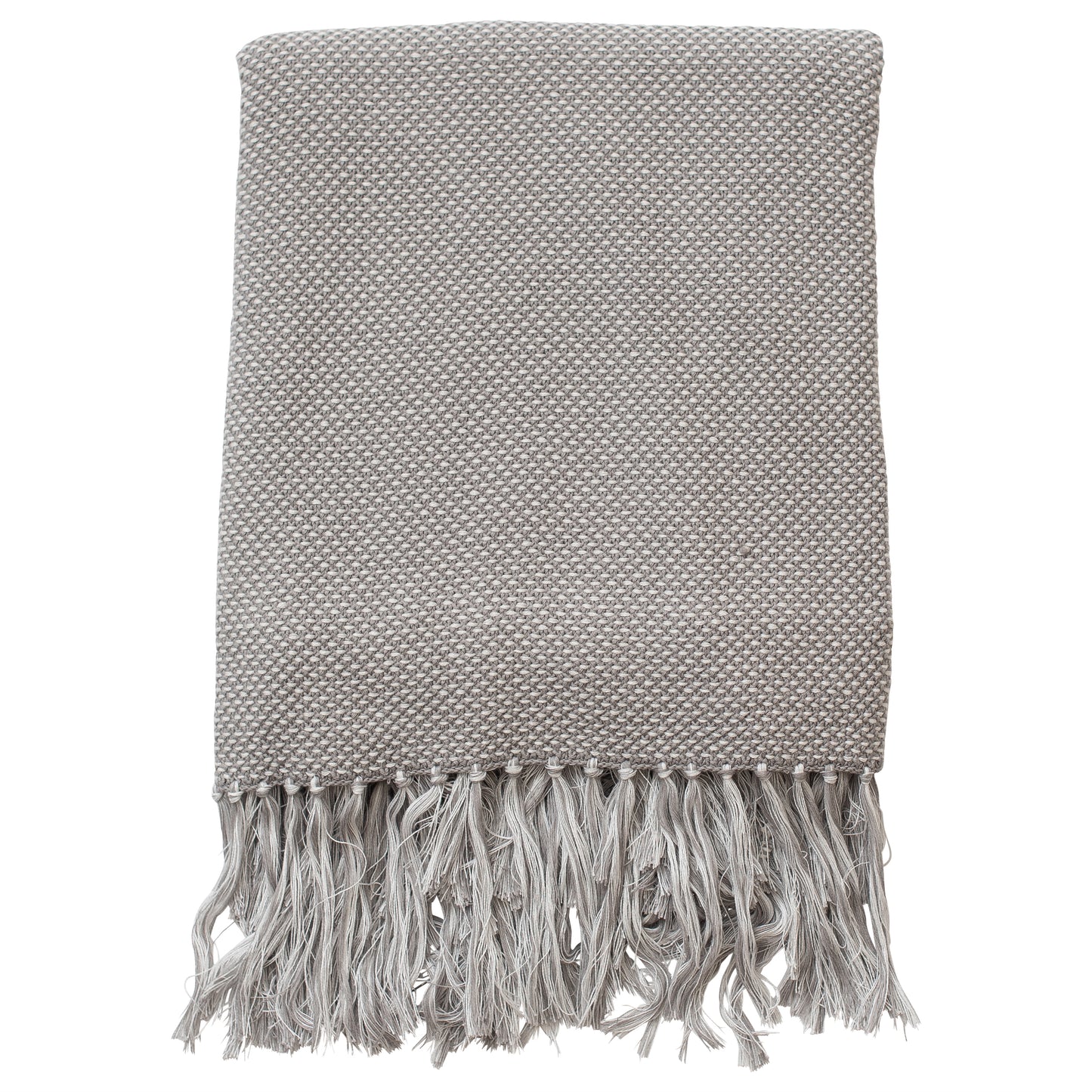Zestt - Organic Cotton Essentials Throw Blanket - Grey