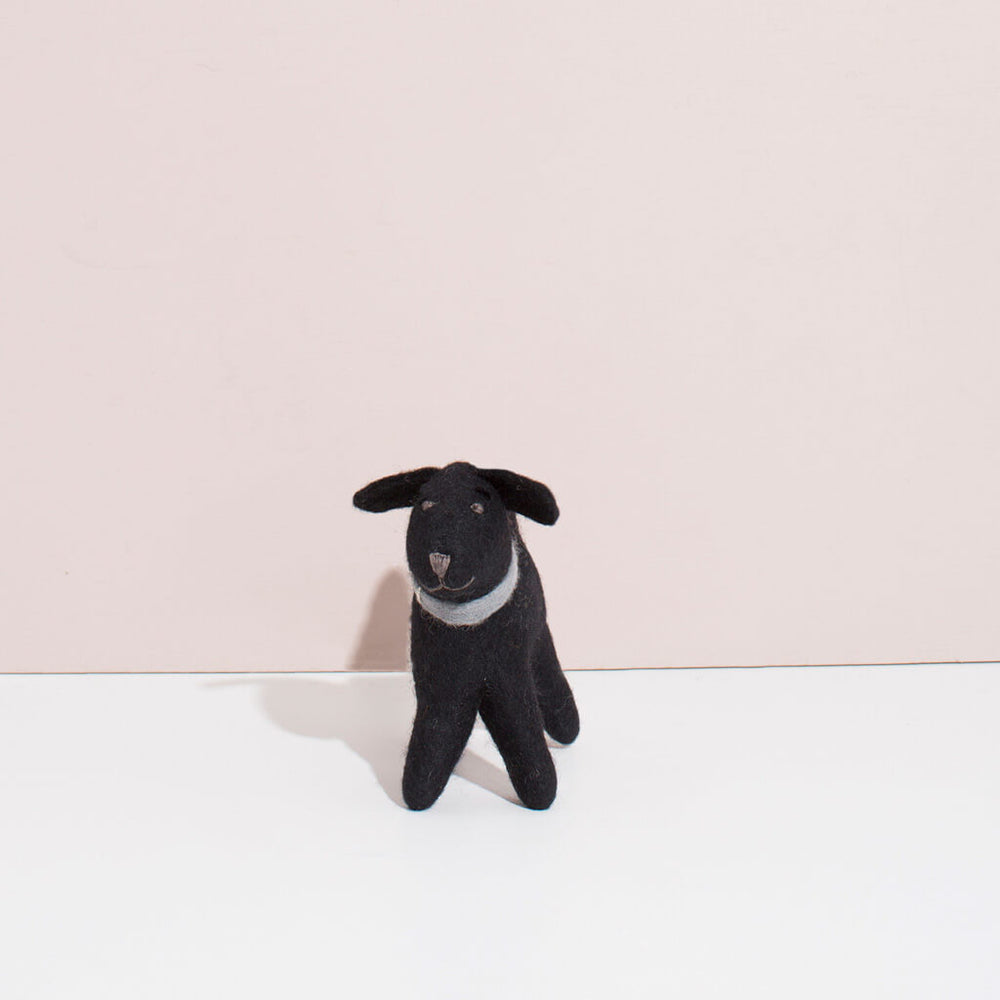 Mulxiply - Hand Felted Black Labrador - Small