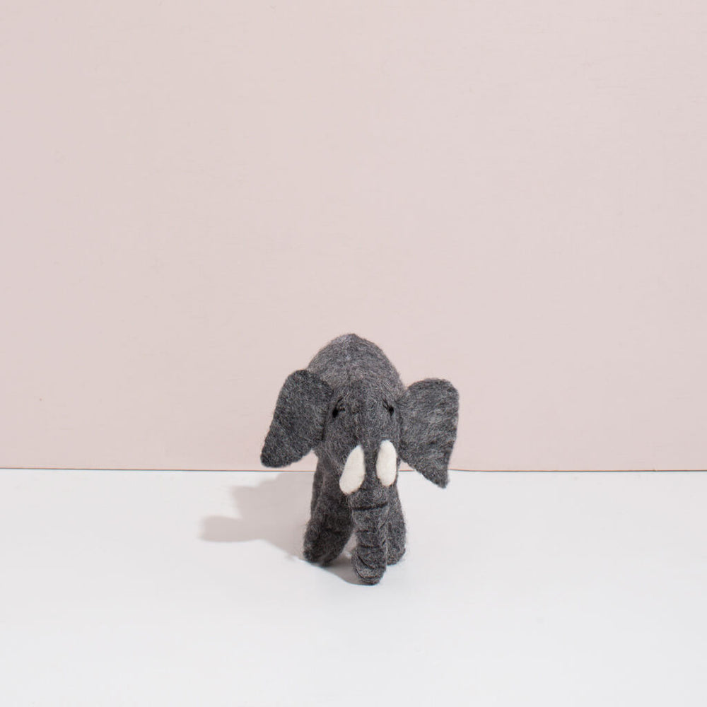 Mulxiply - Hand Felted Elephant - Small