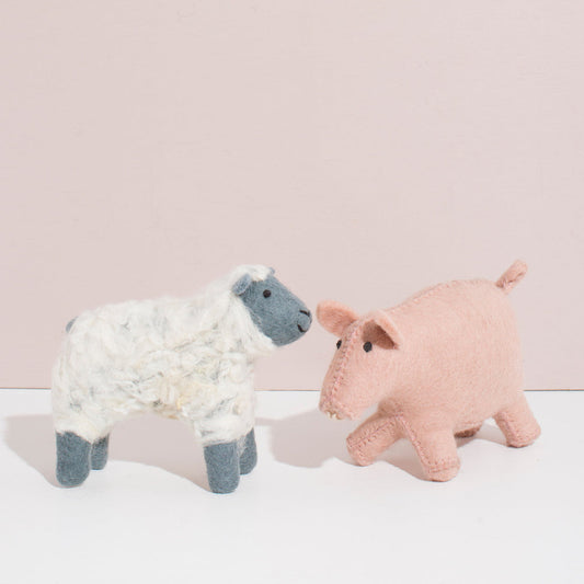 Mulxiply - Hand Felted Pig
