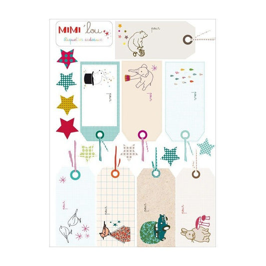 MIMI'lou Sticker Set -  Label Kit "Gifts"
