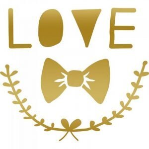 MIMI'lou Mini Sticker - Golden Love