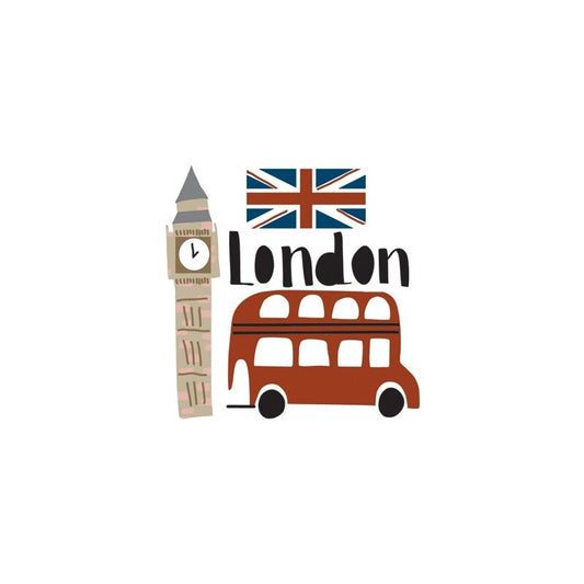 MIMI'lou Mini Sticker - London