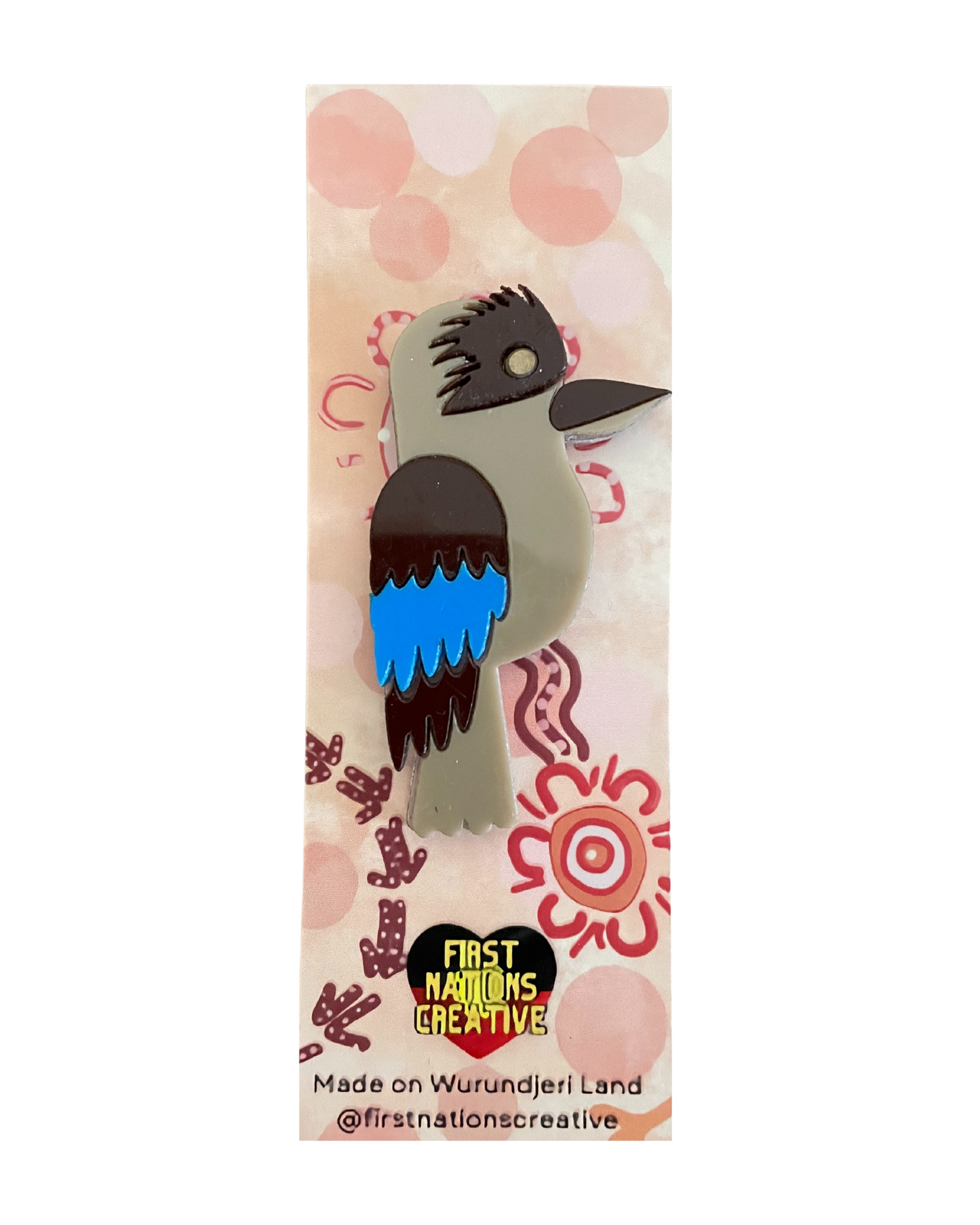 First Nations Creative - Kookaburra Brooch