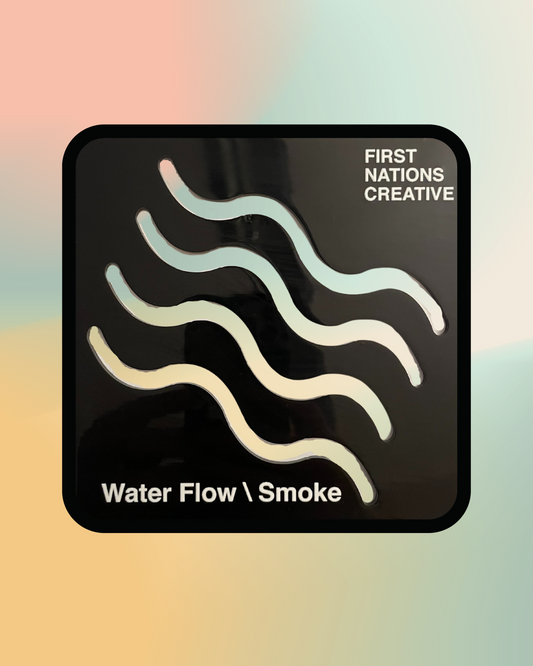 First Nations Creative - Aboriginal Symbol Stencils - Water Flow or Smoke