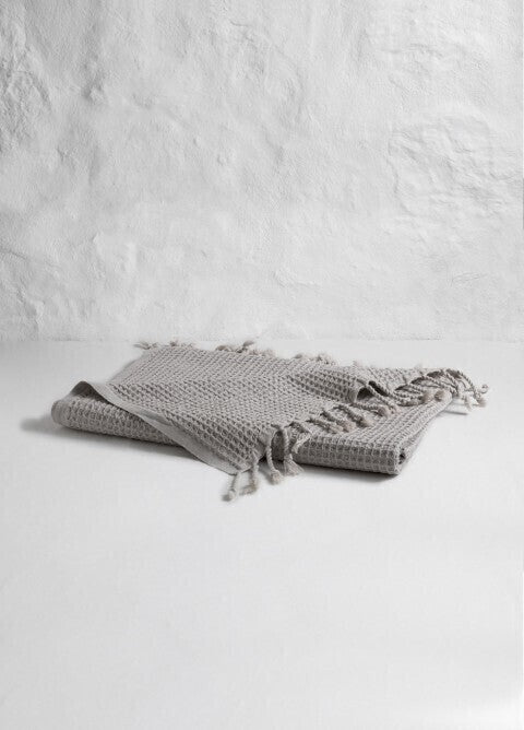 Loom.ist Waffle Towels - Light Grey