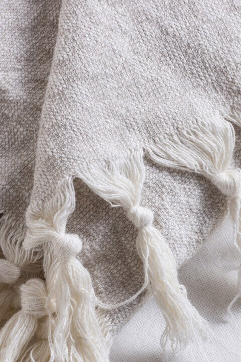 Loom.ist Dotted Terry Towel - Natural/Taupe