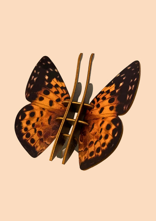 Our Oasis - Australian Fritillary Butterfly Wooden 3D Toy