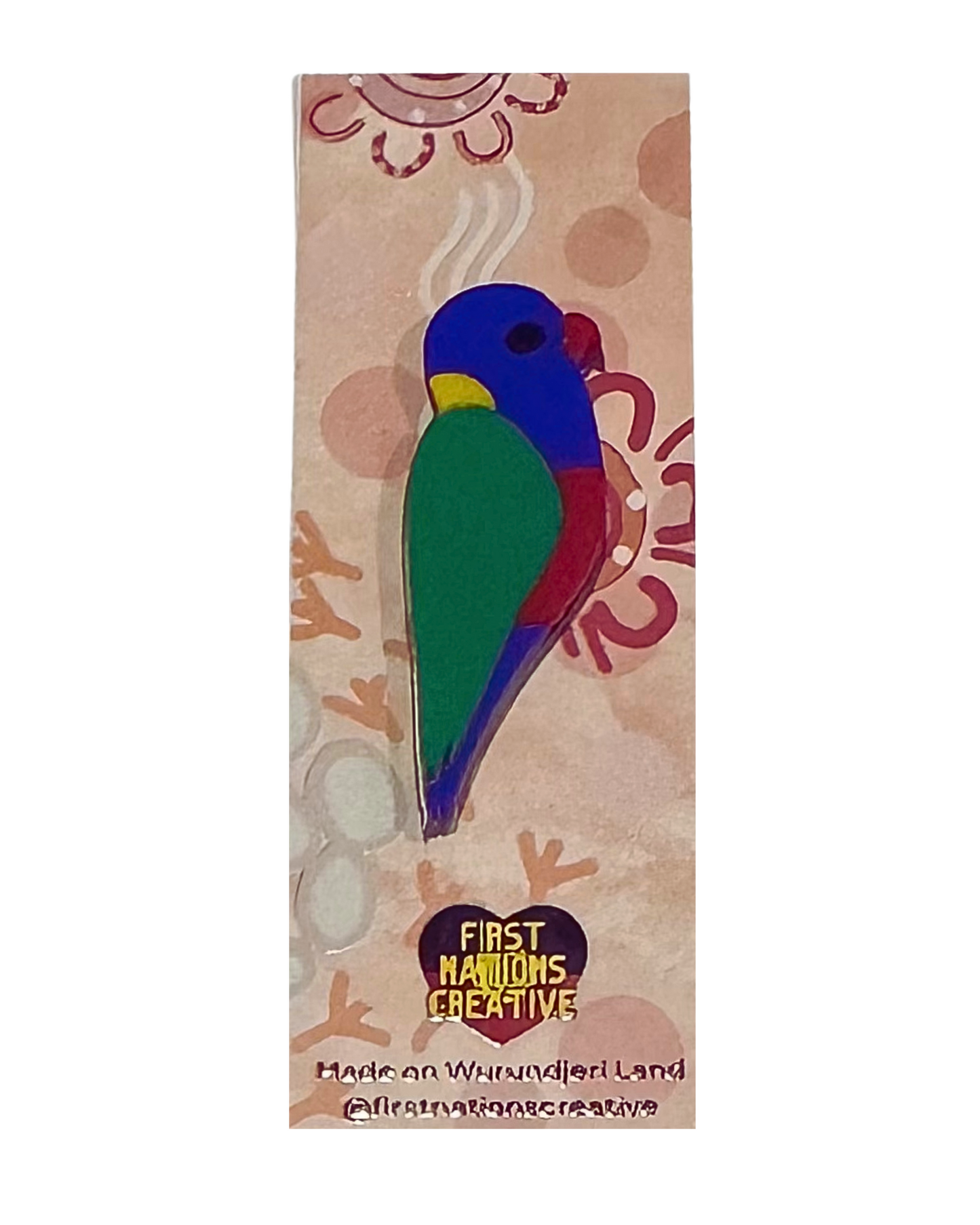 First Nations Creative - Rainbow Lorikeet Magnet