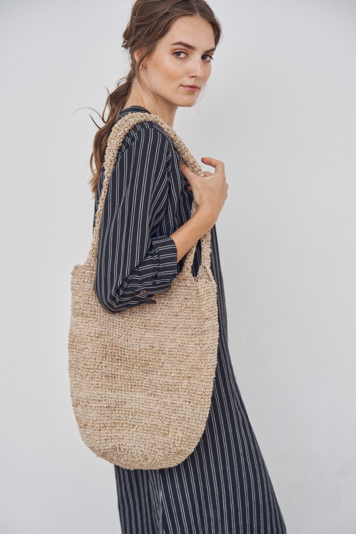 Care By Me - Hemp Beach Bag - Natural