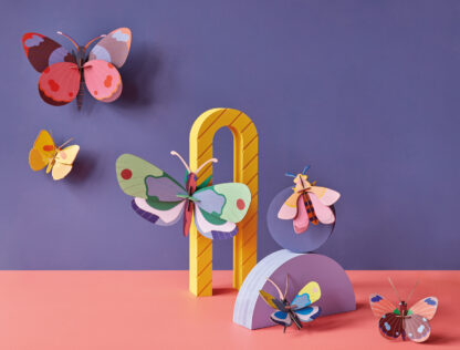 DAMAGED PACKAGING - Studio Roof - Big Insects - Mint Forest Butterfly