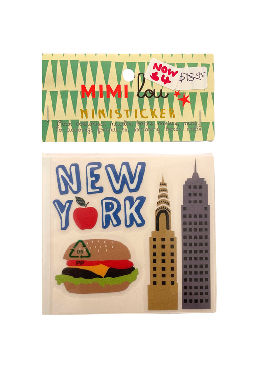 MIMI'lou Mini Sticker - New York