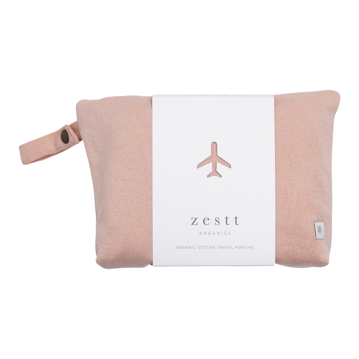 Zestt - Organic Cotton Travel Poncho - Blush
