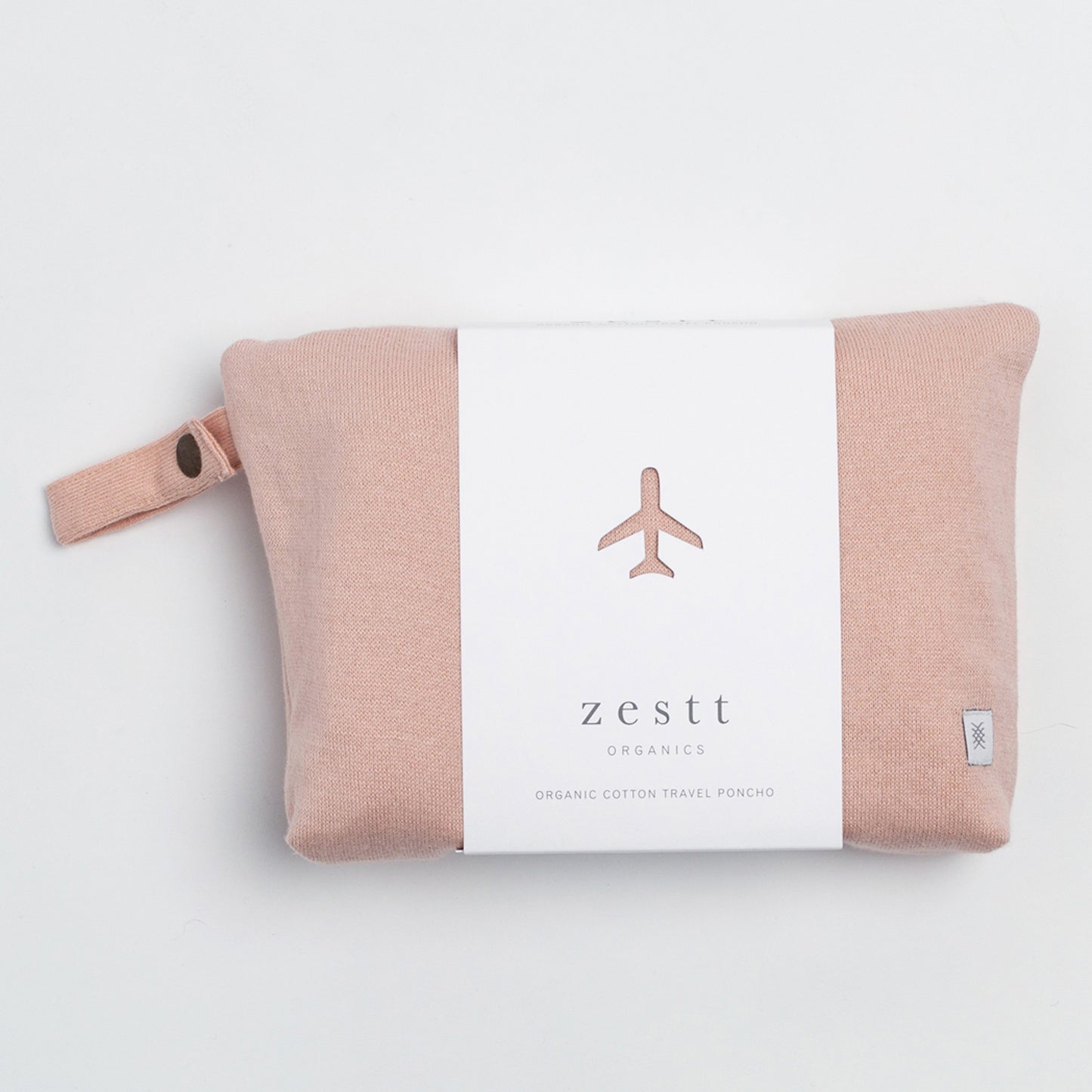 Zestt - Organic Cotton Travel Poncho - Blush