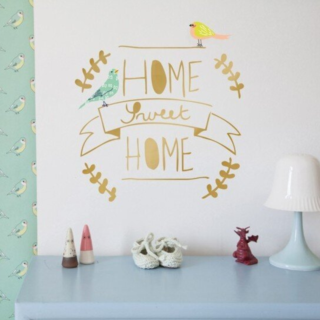 MIMI'lou Wall Decal - Home Sweet Home