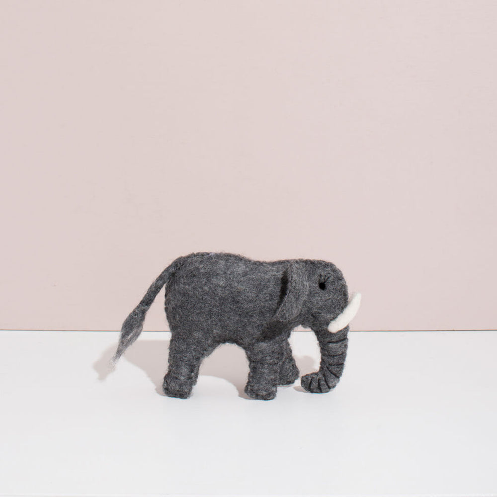 Mulxiply - Hand Felted Elephant - Small