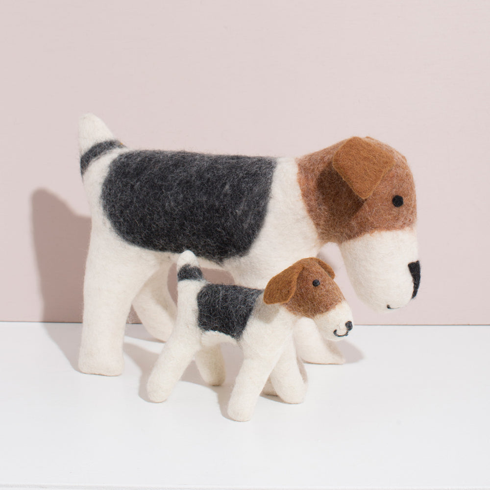 Mulxiply - Hand Felted Terrier Duo