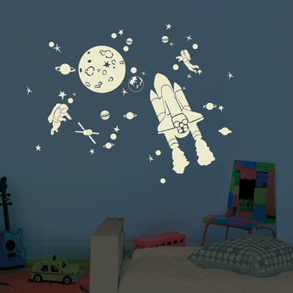 MIMI'lou - Space Kit - Glow in the Dark Wall Decal