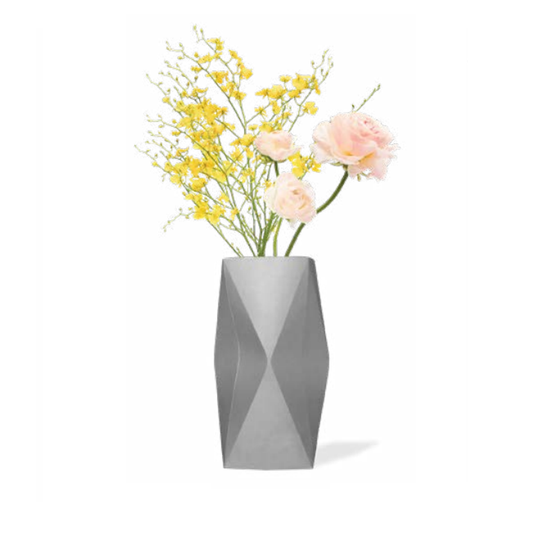 Tiny Miracles - Paper Vase Cover 2.0 Grey