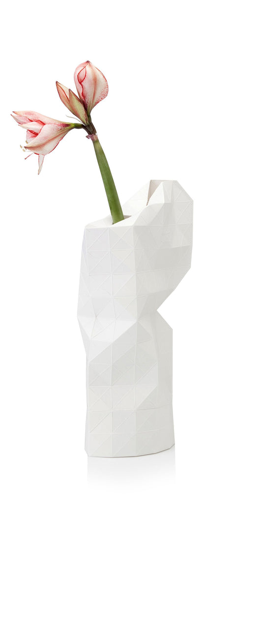 Tiny Miracles - Paper Vase Cover White