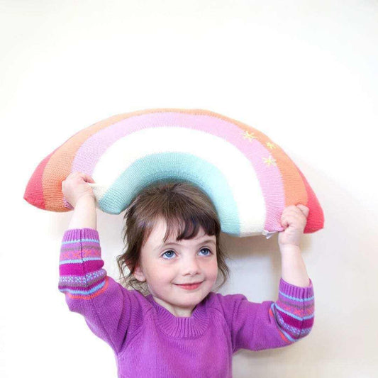 Blabla Kids - Cushion - Rainbow Pink